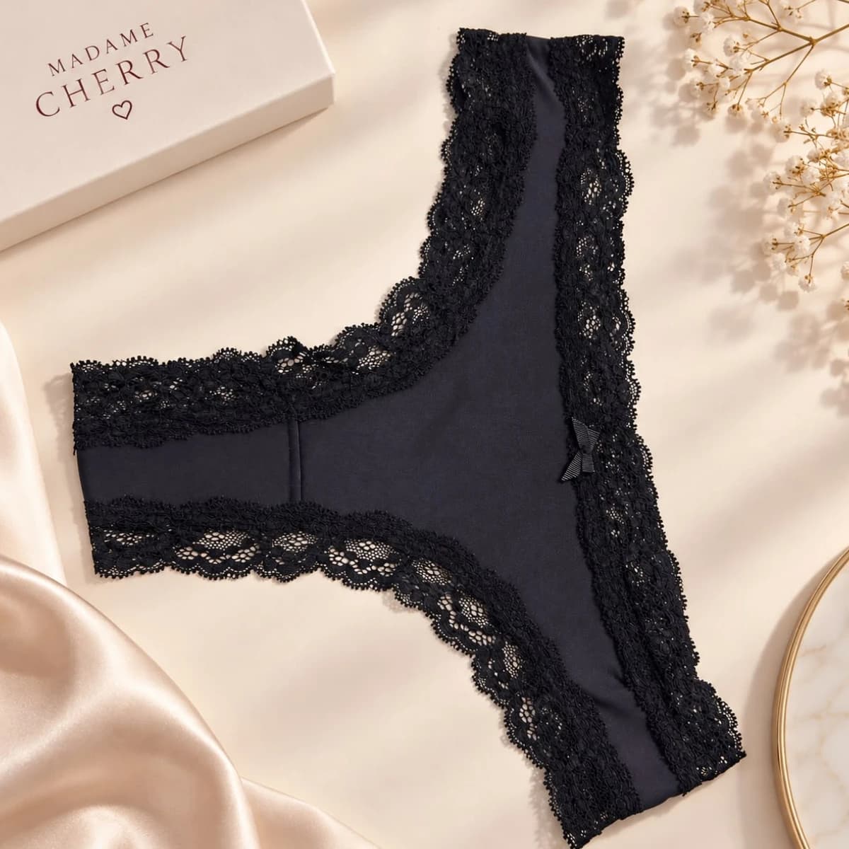 Calcinha Tanga fio em renda