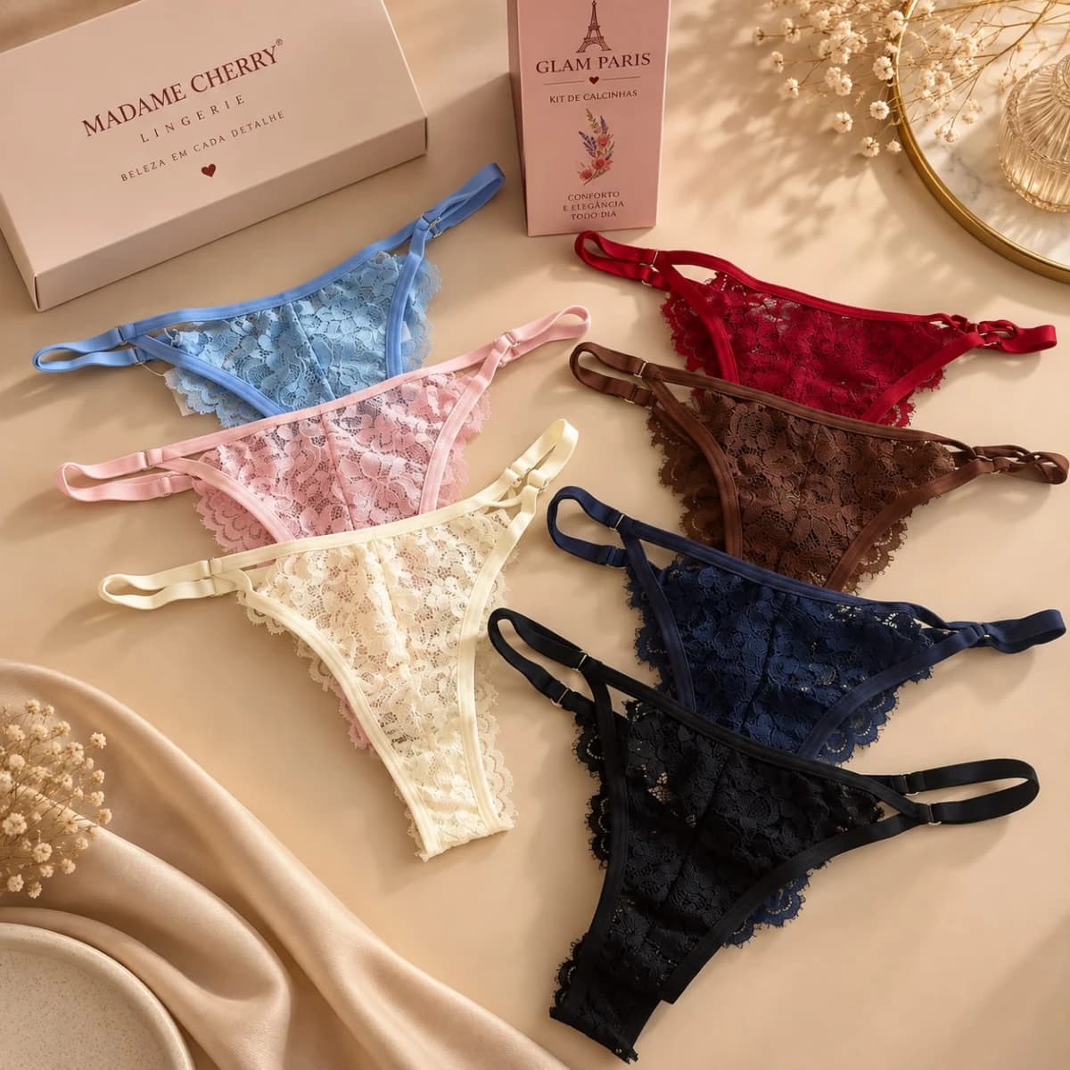Kit Paris Calcinha