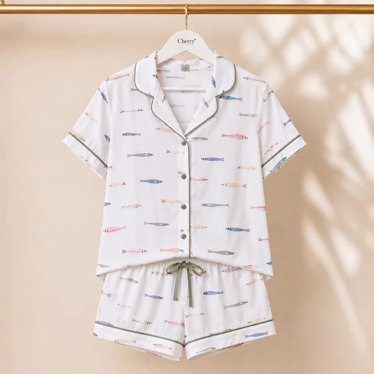 Pijama Americano Curto Estampado