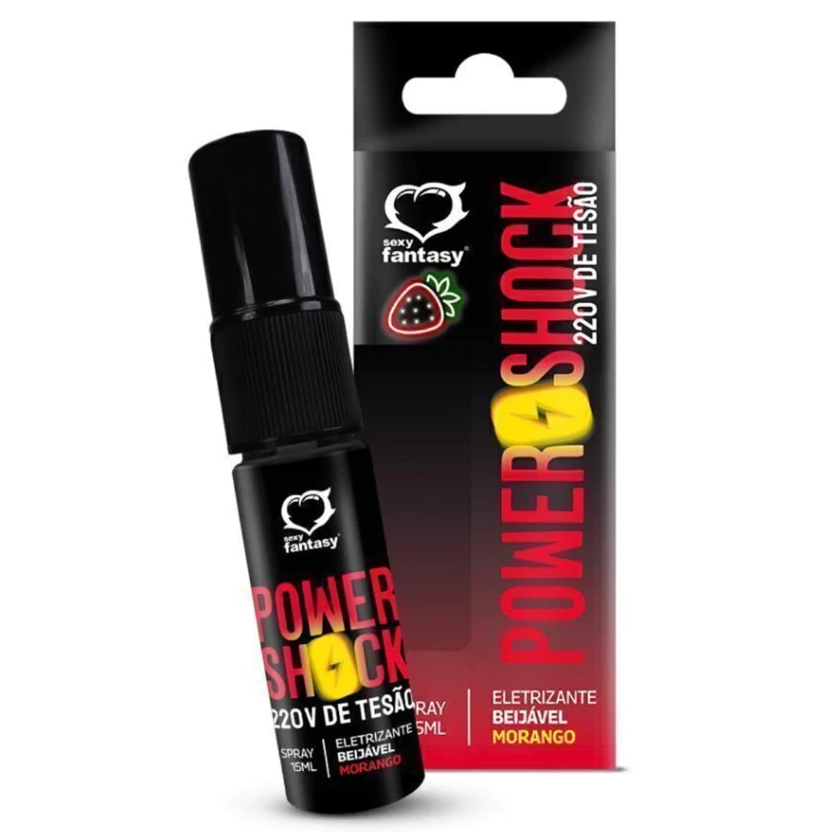 Power Shock Eletrizante Spray Beijável
