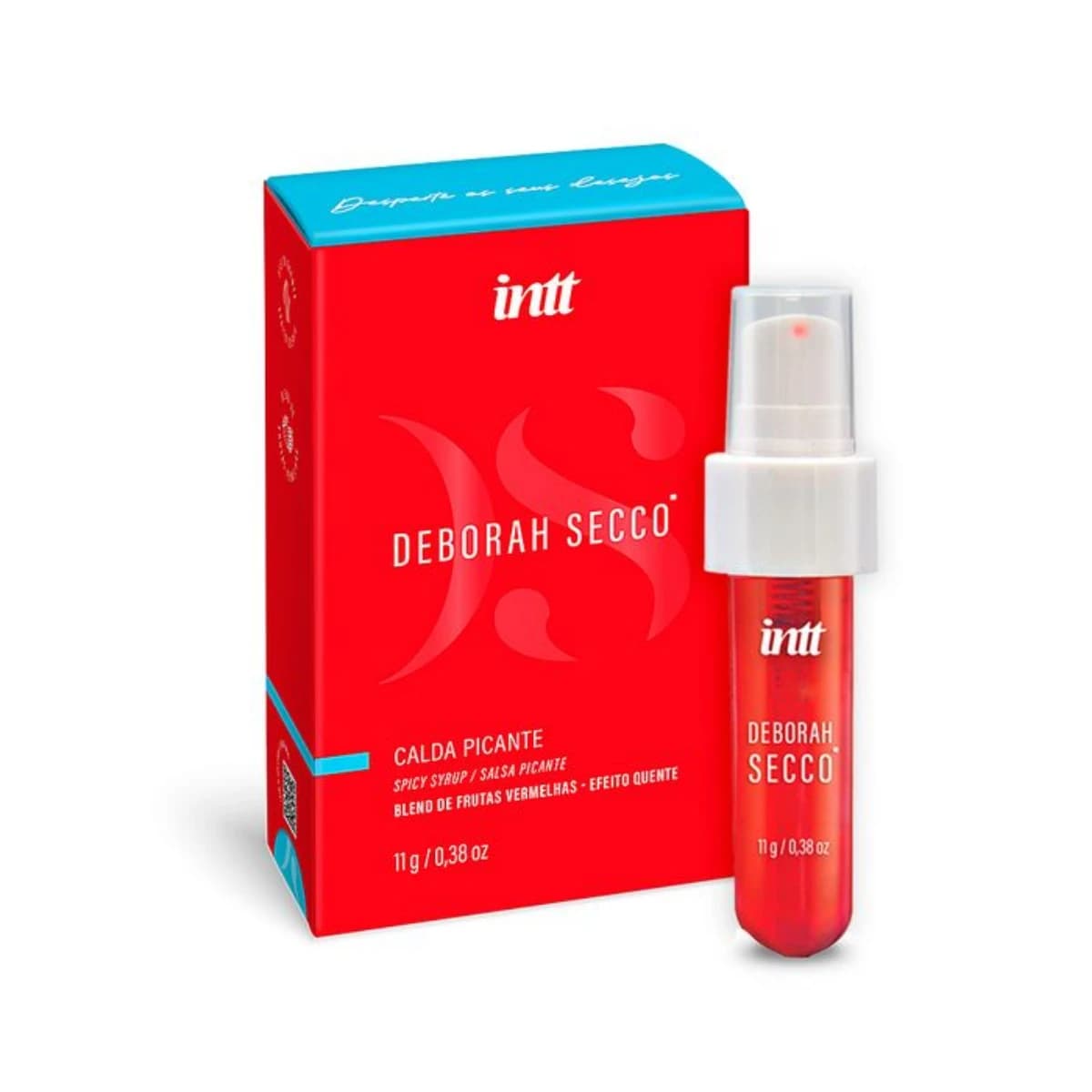 Calda Beijável Picante Frutas Vermelhas Linha Deborah Secco - 11g